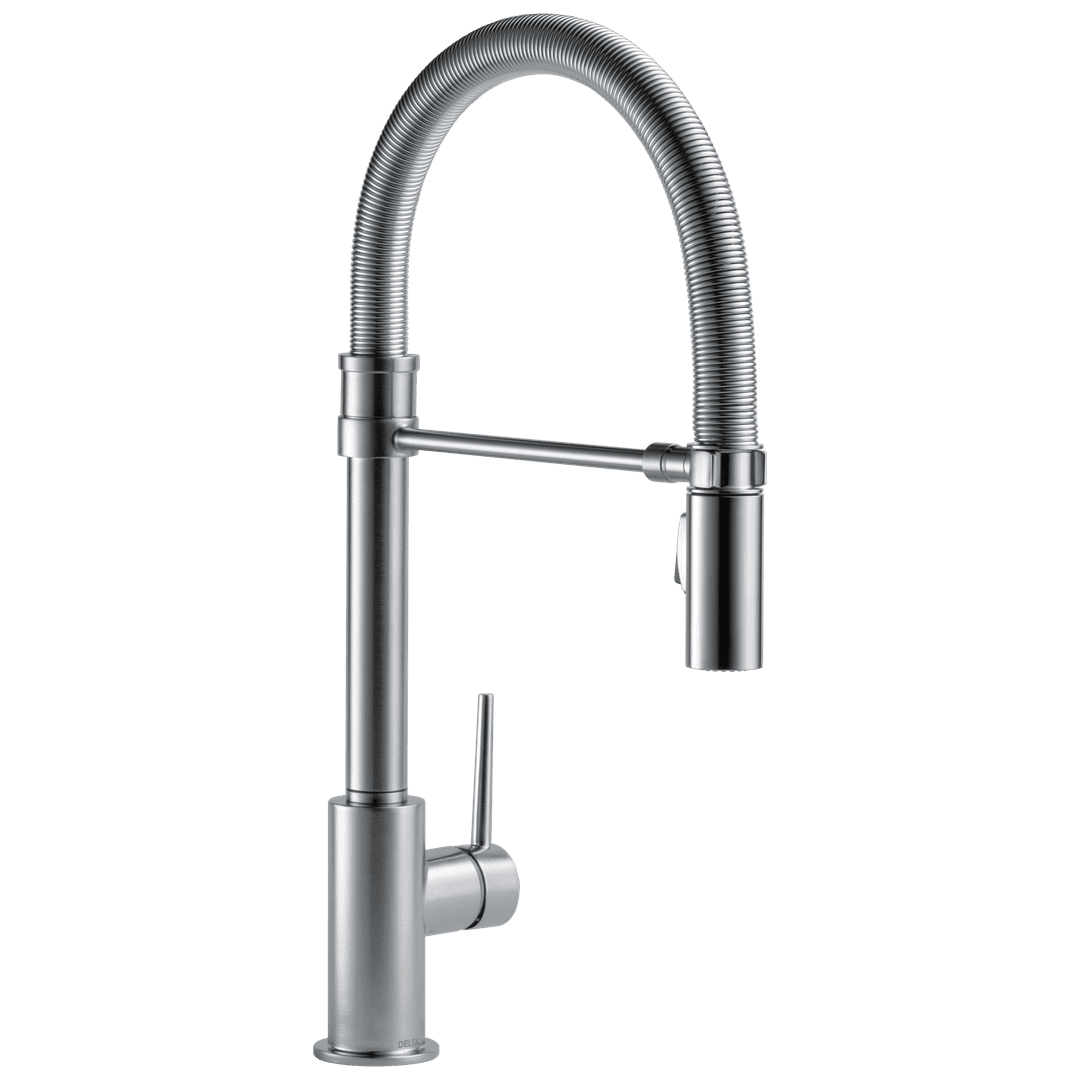 Delta Faucet Trinsic | Single-handle | Pull-down - Arctic Stainless by Delta Faucet