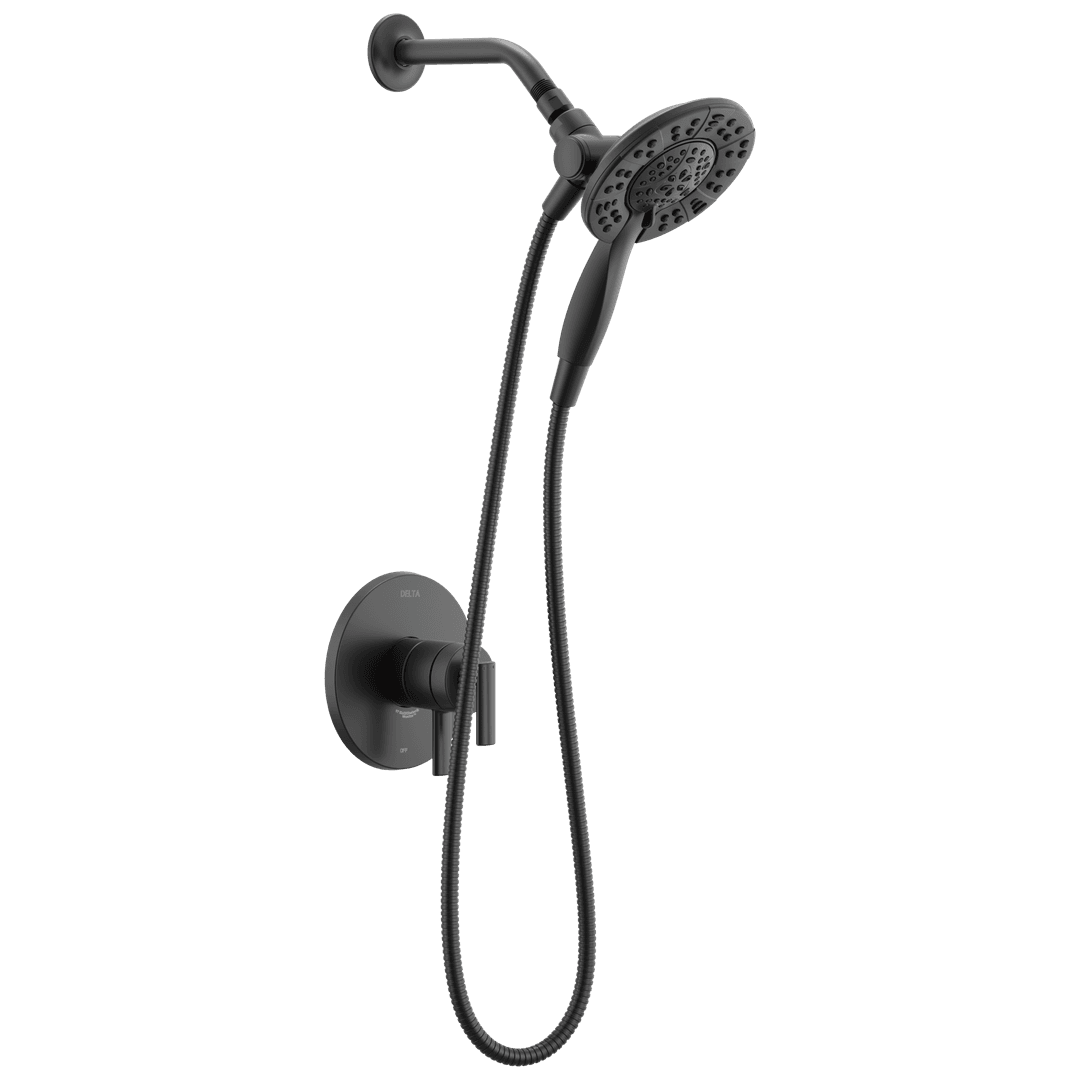 Altado Monitor 17 Series Shower Trim with In2ition Matte Black by Delta Faucet