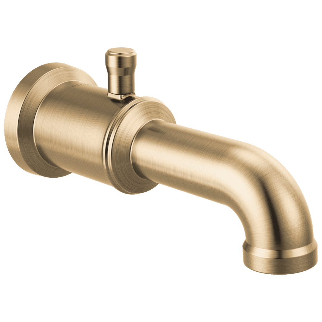 BroderickE Diverter Tub Spout - Lumicoat Champagne Bronze by Delta Faucet