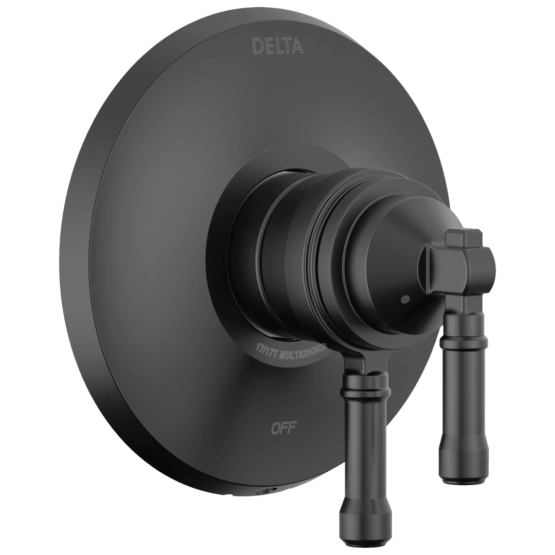 BroderickE 17 Series Valve Only Trim - Matte Black by Delta Faucet