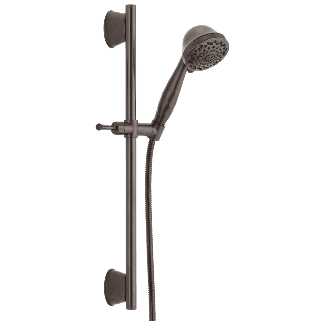 Delta Faucet Universal Showering Components 7-Setting Slide Bar Hand Shower - Venetian Bronze by Delta Faucet
