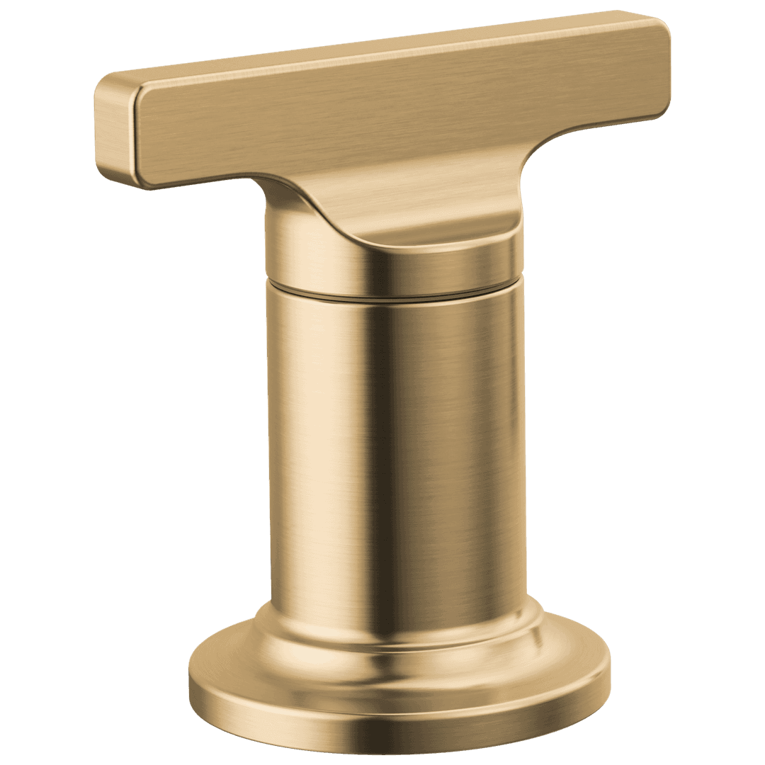 Delta Faucet Tetrae Roman Tub Handles - T-lever - Lumicoat Champagne - Bronze by Delta Faucet
