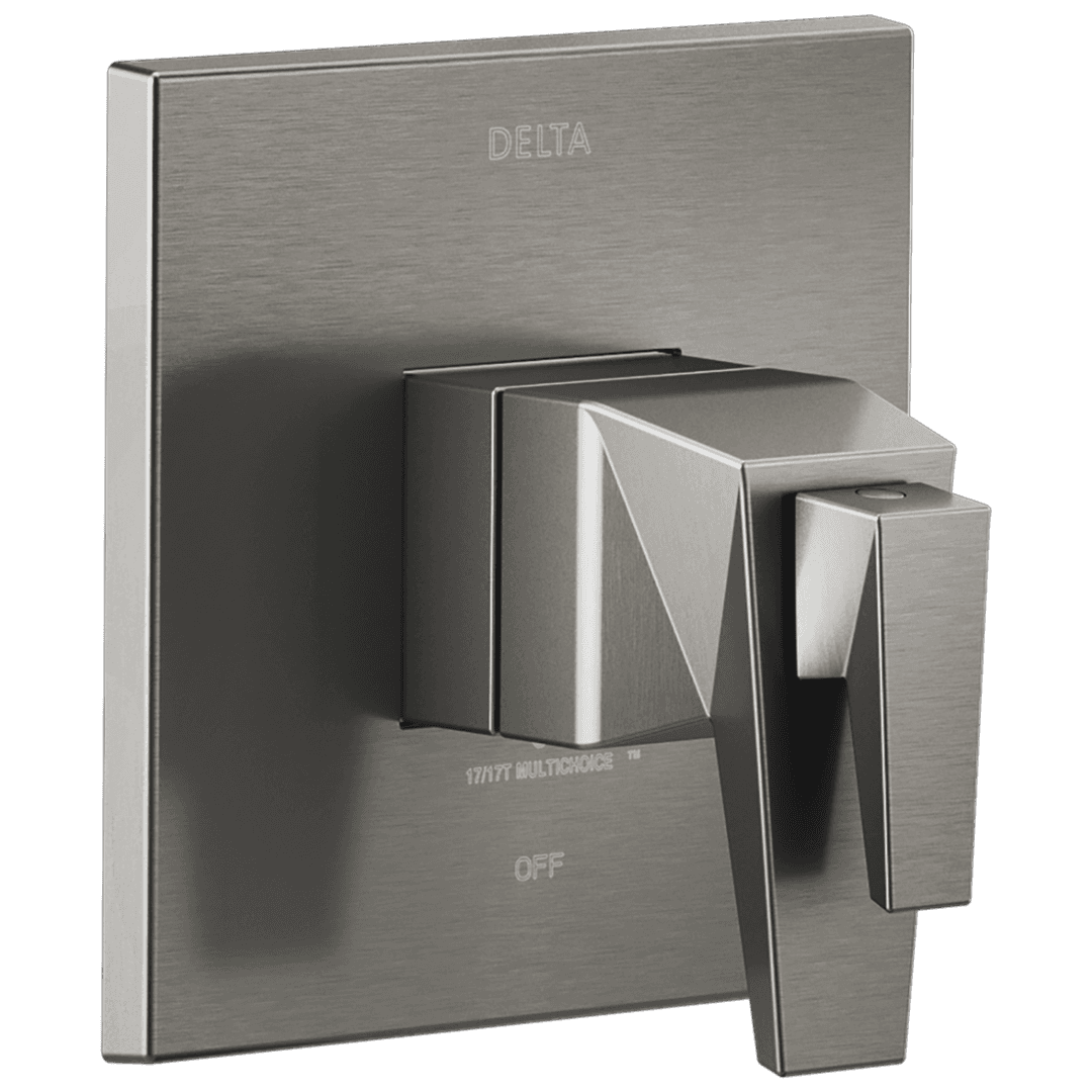 Delta Faucet TrillianE TempAssure 17T Series Valve Only Trim - Lumicoat Black Stainless by Delta Faucet