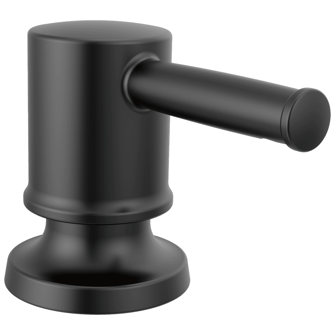 Delta Faucet Renaldie Metal Soap Dispenser - Matte Black by Delta Faucet