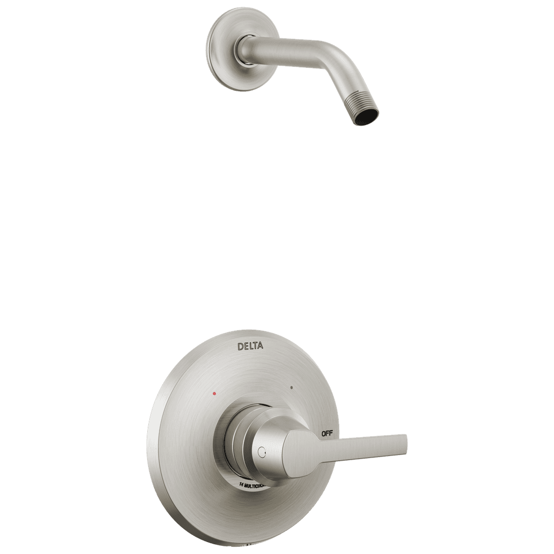 Delta Faucet GaleonE 14 Series Shower Trim - Less Head - Lumicoat Stainless by Delta Faucet
