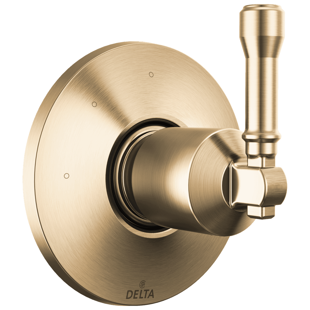 BroderickE 3-Setting Diverter Trim - Lumicoat Champagne Bronze by Delta Faucet