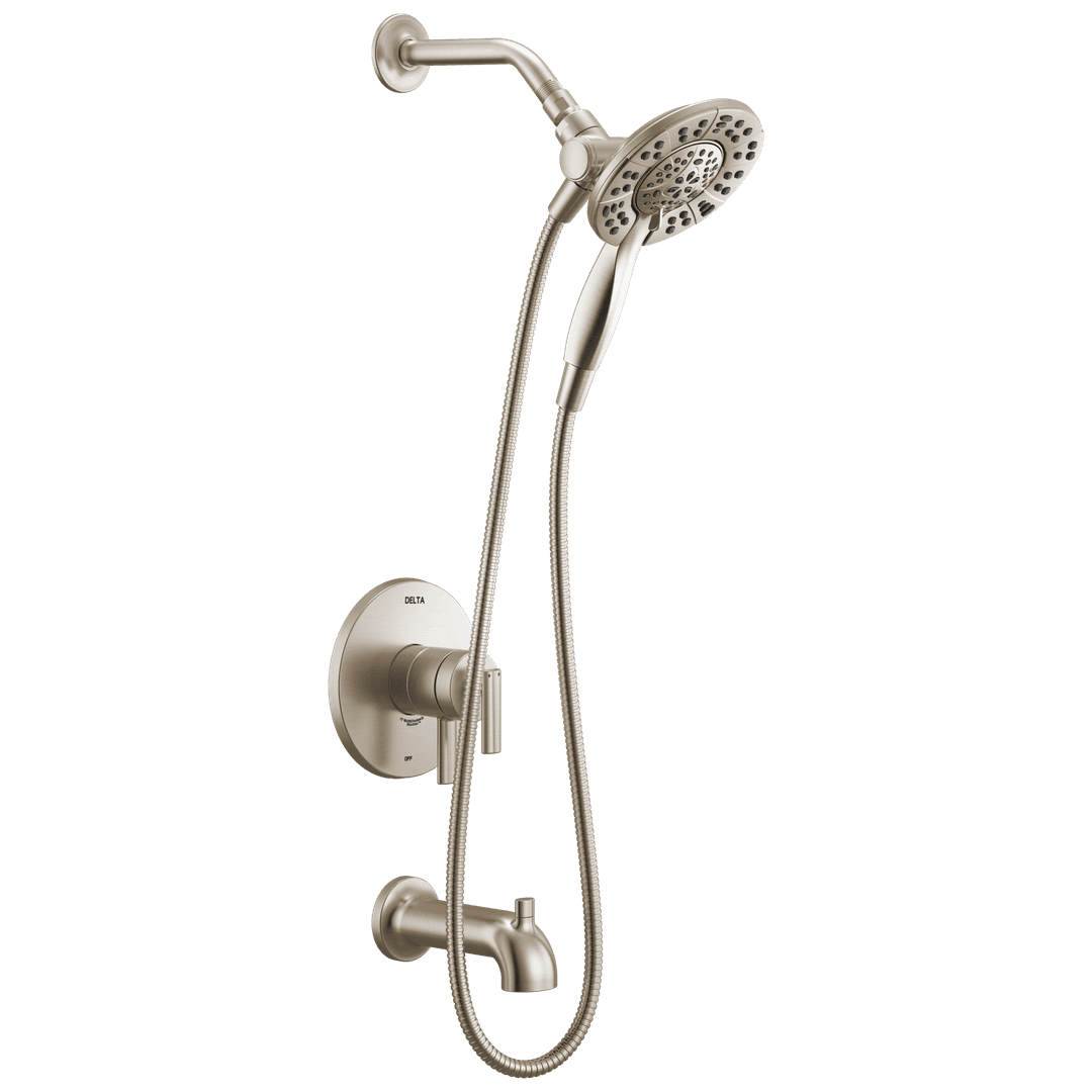 Altado Monitor 17 Series Tub and Shower Trim with In2ition Stainless by Delta Faucet