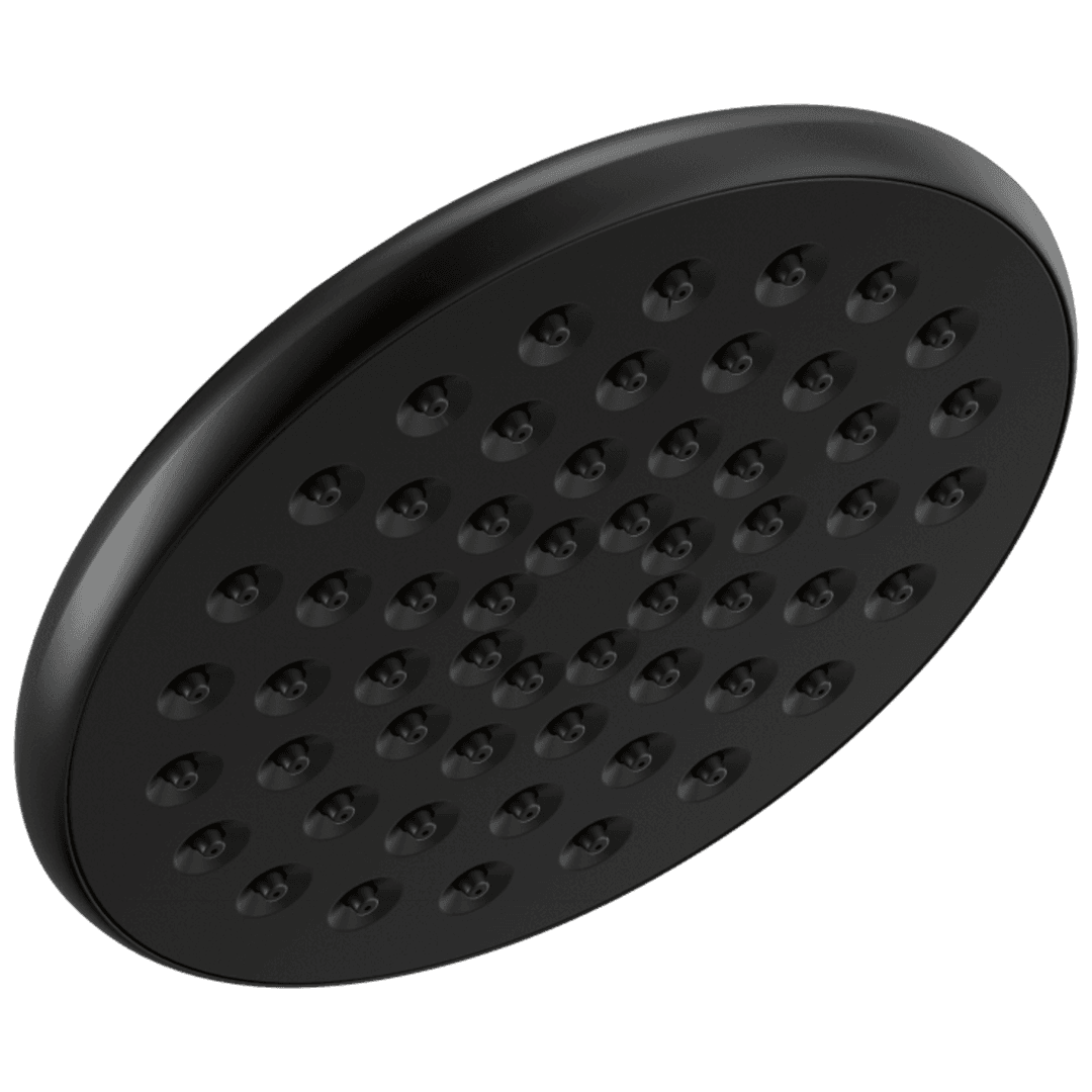 Delta Faucet Universal Showering Components Single-Setting Raincan Shower Head - Matte Black by Delta Faucet