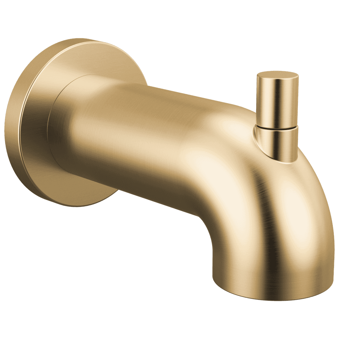 Trinsic Tub Spout - Pull-Up Diverter - Champagne Bronze by Delta Faucet