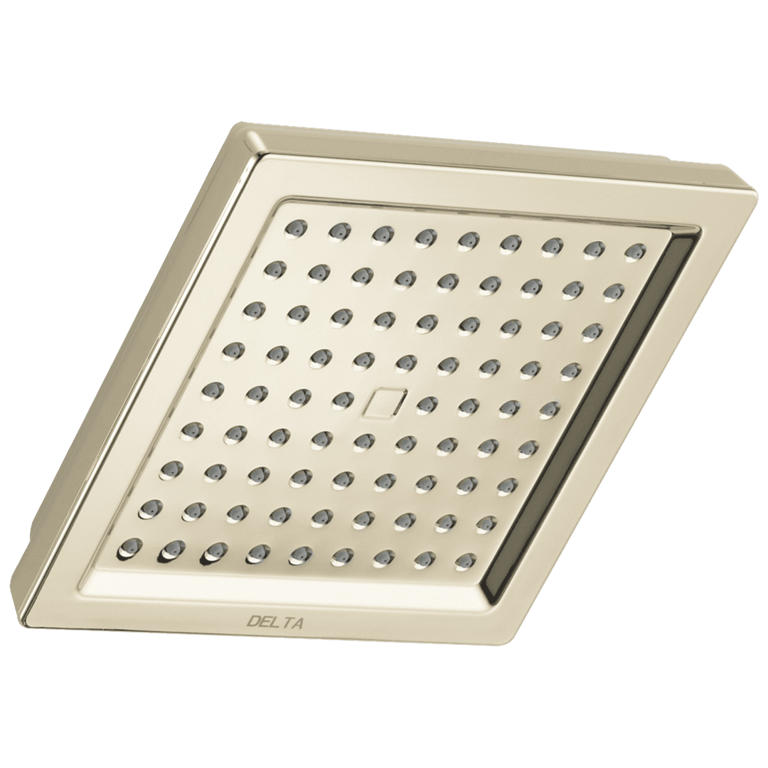 Delta Faucet Universal Showering Components Single-Setting Raincan Shower Head - Polished Nickel by Delta Faucet