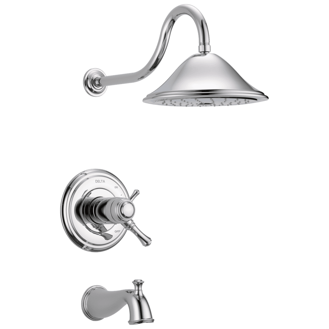 Delta Faucet CassidyE TempAssure 17T Series Tub & Shower Trim - Chrome by Delta Faucet