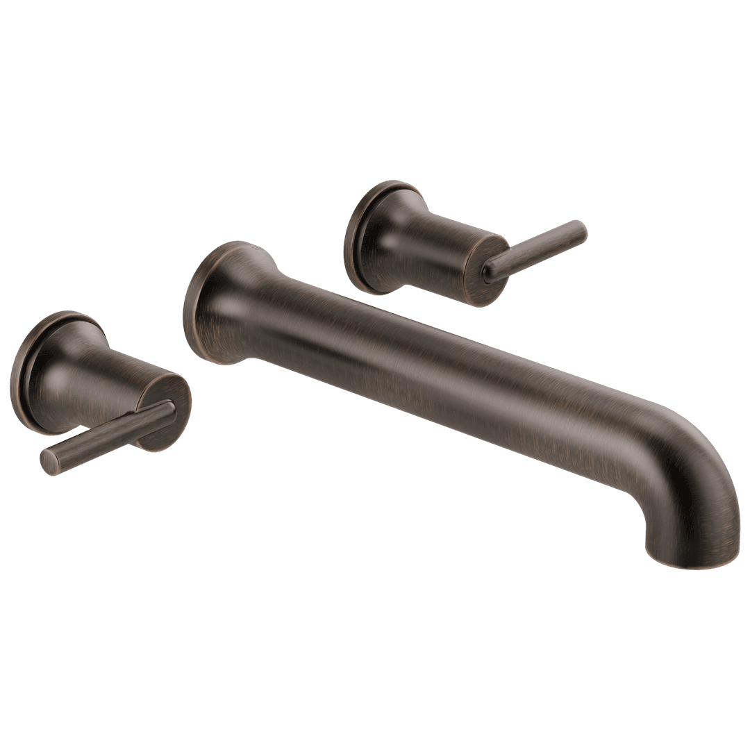 Delta Faucet Trinsic Wall Mounted Tub Filler - Venetian Bronze by Delta Faucet