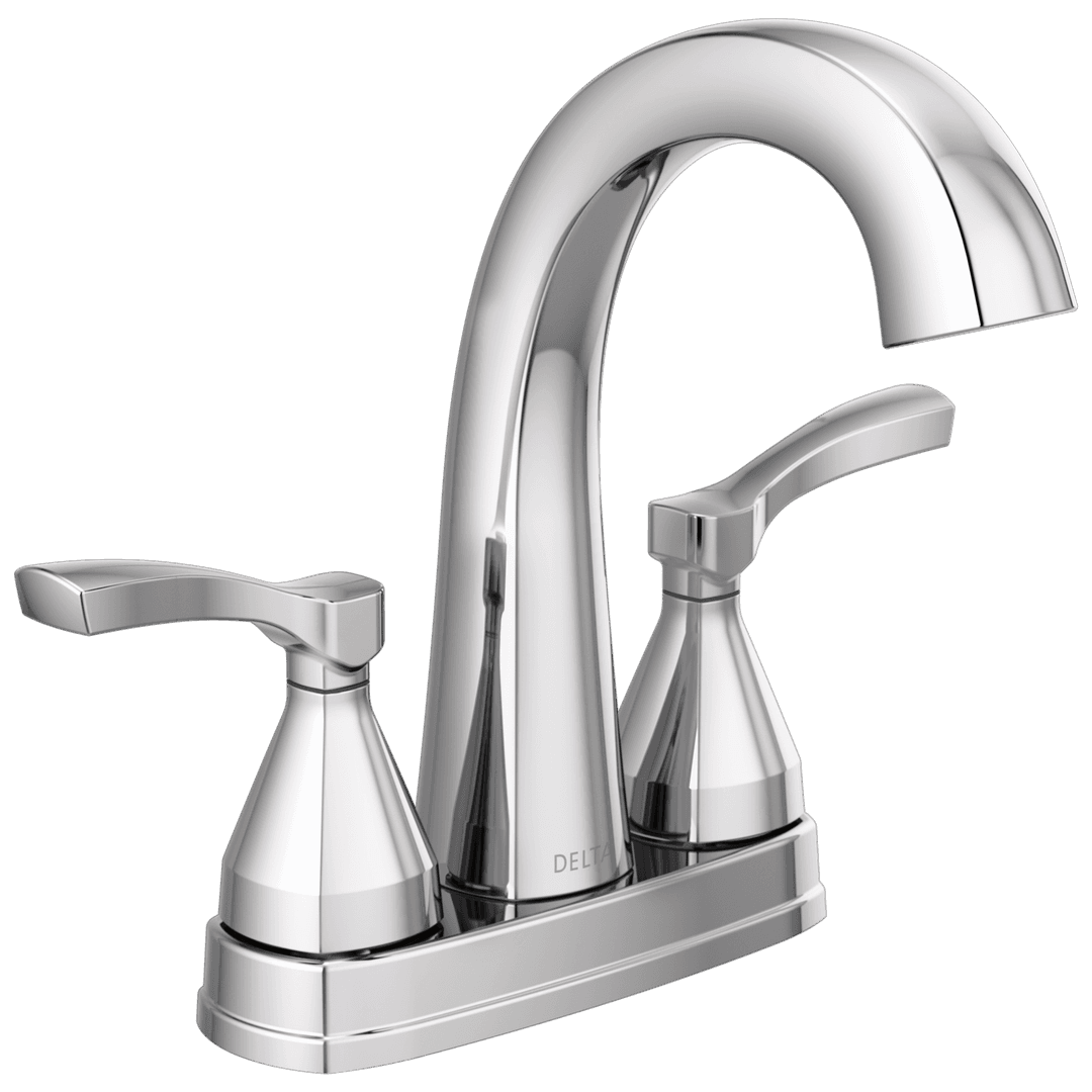 Delta Faucet Stryke Two Handle Centerset Bathroom Faucet - Lumicoat Chrome by Delta Faucet