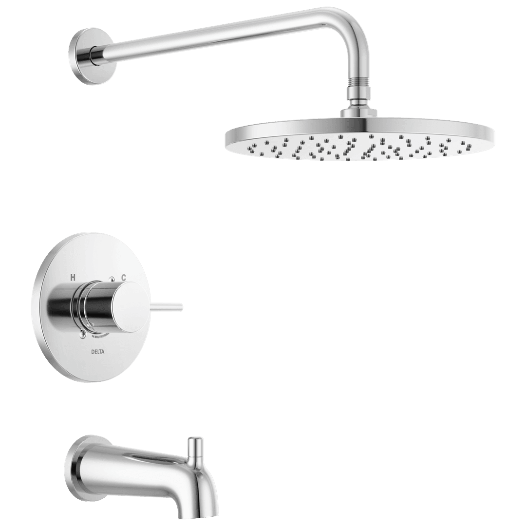 ModernE Monitor 14 Series Tub & Shower Trim - Chrome by Delta Faucet